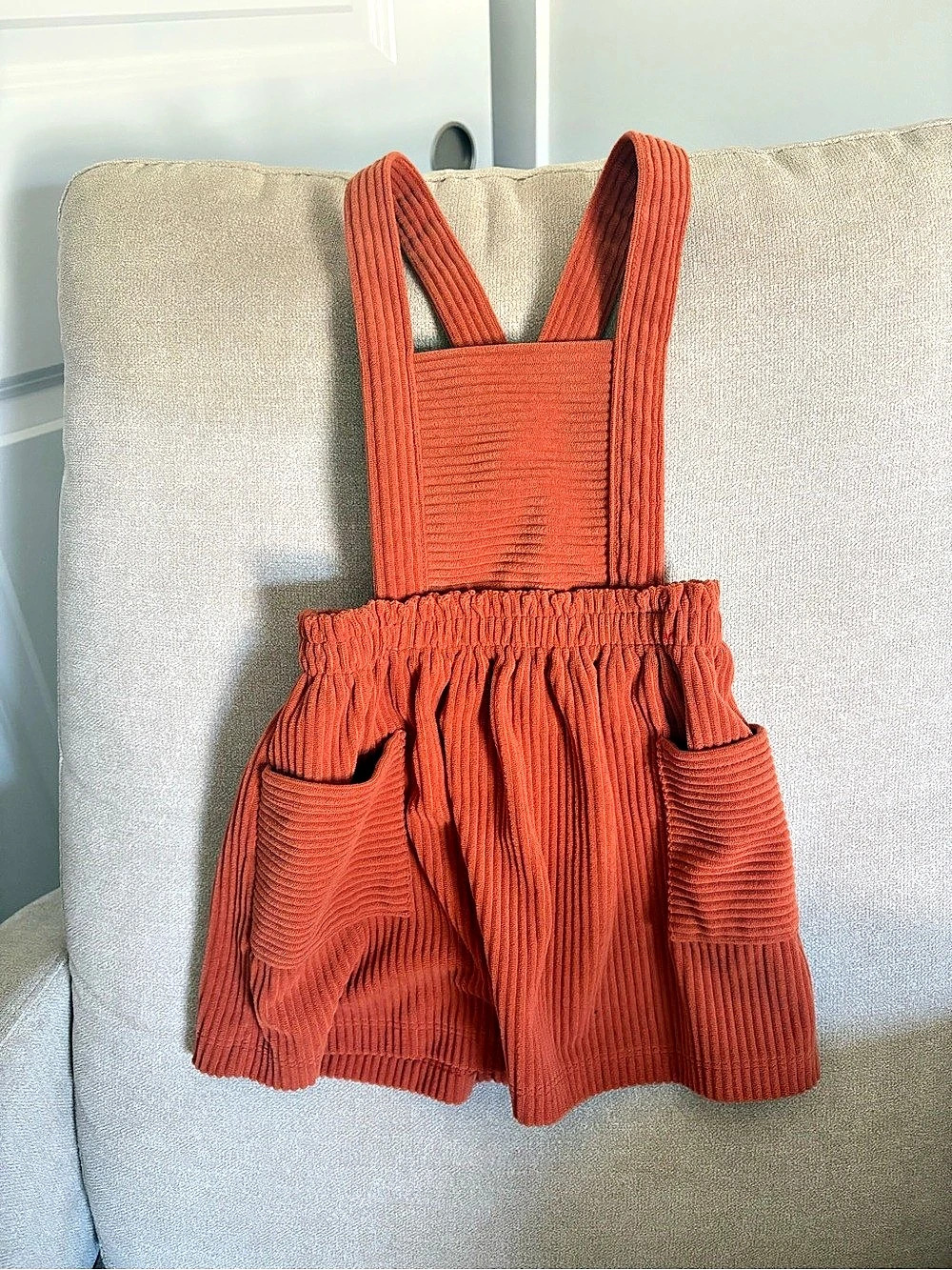 Autumn Overall Dress